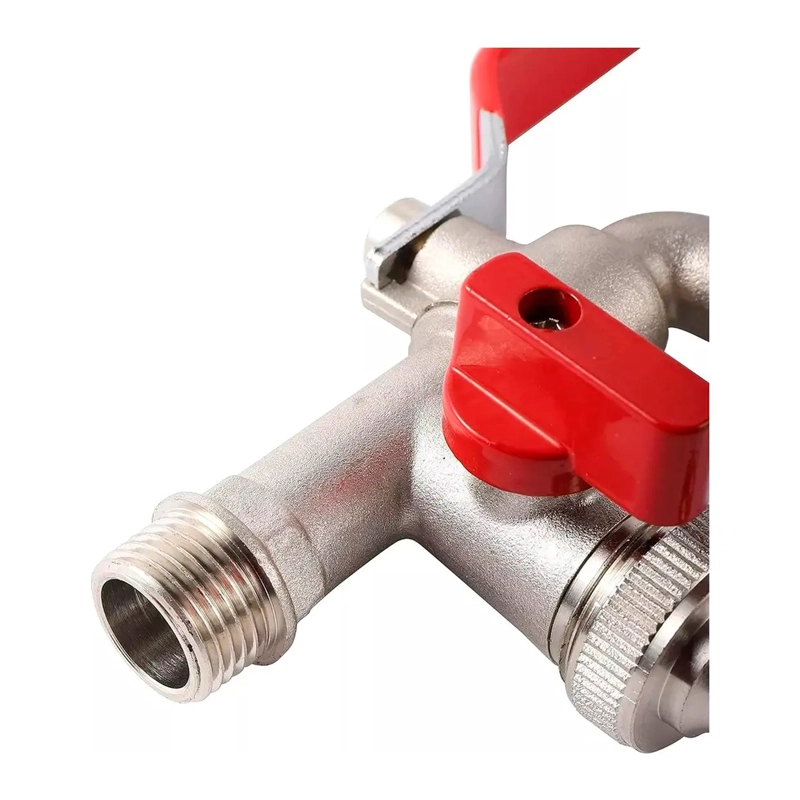 LLAVE DE JARDIN CON DOBLE SALIDA 1/2 GRIFO DE VALVULA - 3