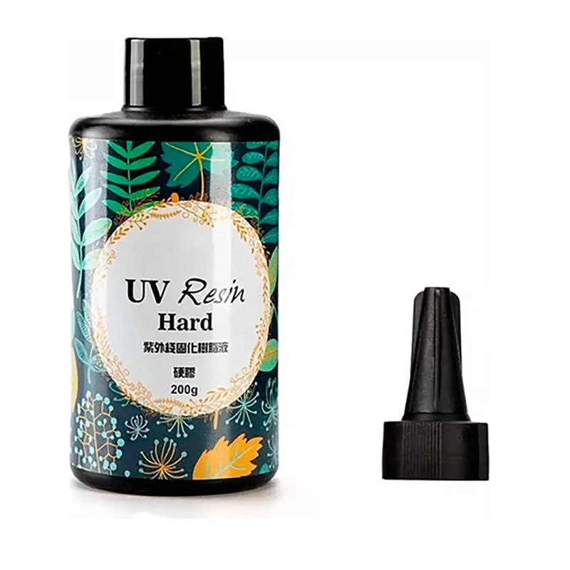 KIT RESINA UV 200G CRYSTAL DE SECADO RAPIDO - 1