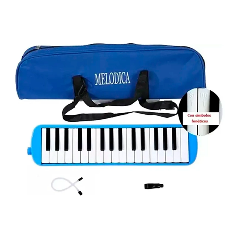 MELODICA TECLADO 32 NOTAS + BOQUILLA + ESTUCHE MALETIN - 3