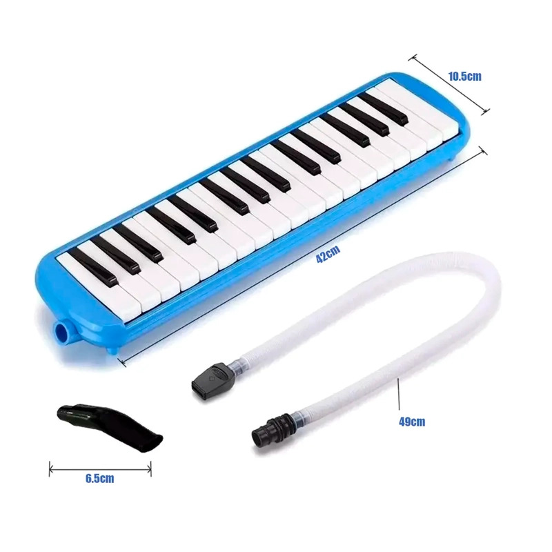 MELODICA TECLADO 32 NOTAS + BOQUILLA + ESTUCHE MALETIN - 6