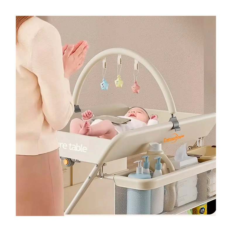 CAMBIADOR PORTATIL BEBE  PLEGABLE MULTIFUNCIONAL MUDADOR - 7