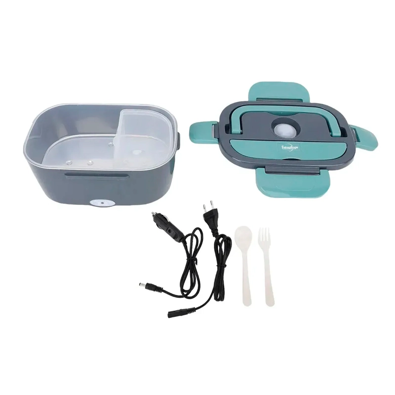 LONCHERA ELE CTRICA CIGARRERA TERMO COMIDA TAPER LUNCH BOX - 1