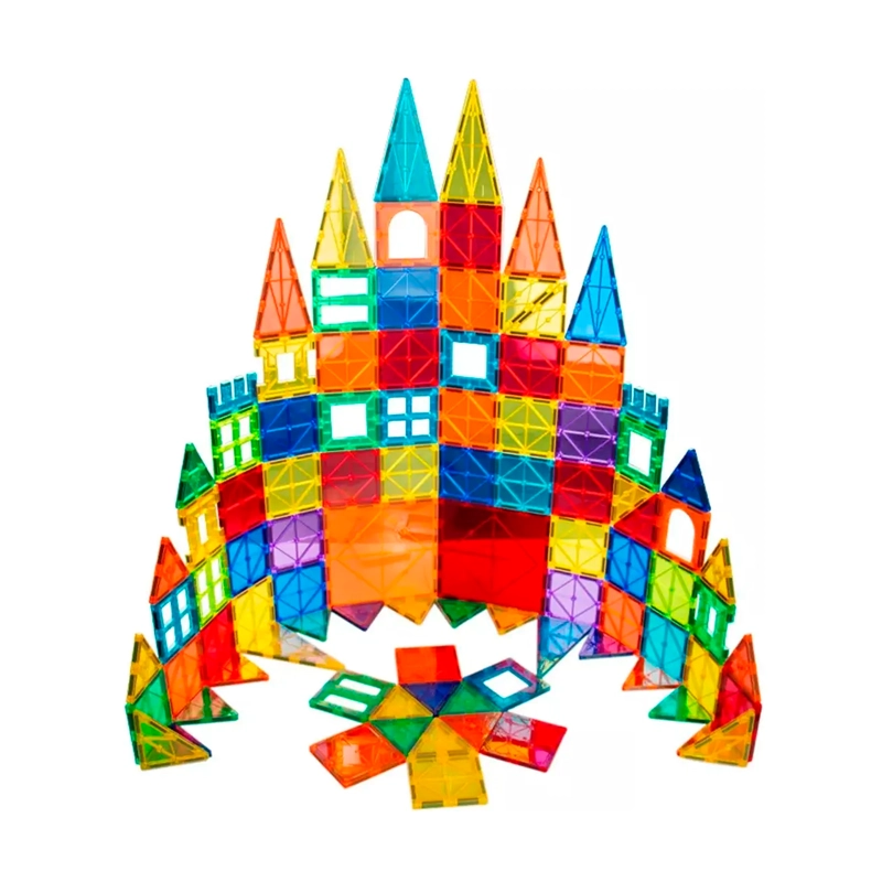 JUEGO DE BLOQUES DE CONSTRUCCION MAGNE TICOS 3D 60 PIEZAS - 3