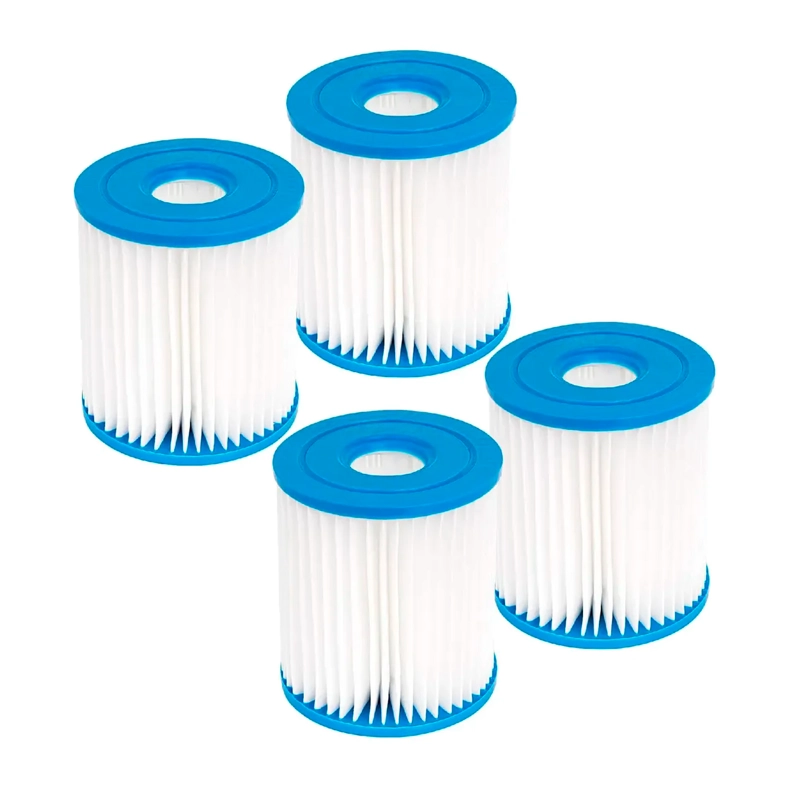 PACK 4 REPUESTO CARTUCHO DE FILTRO TIPO I BESTWAY PISCINA - 1