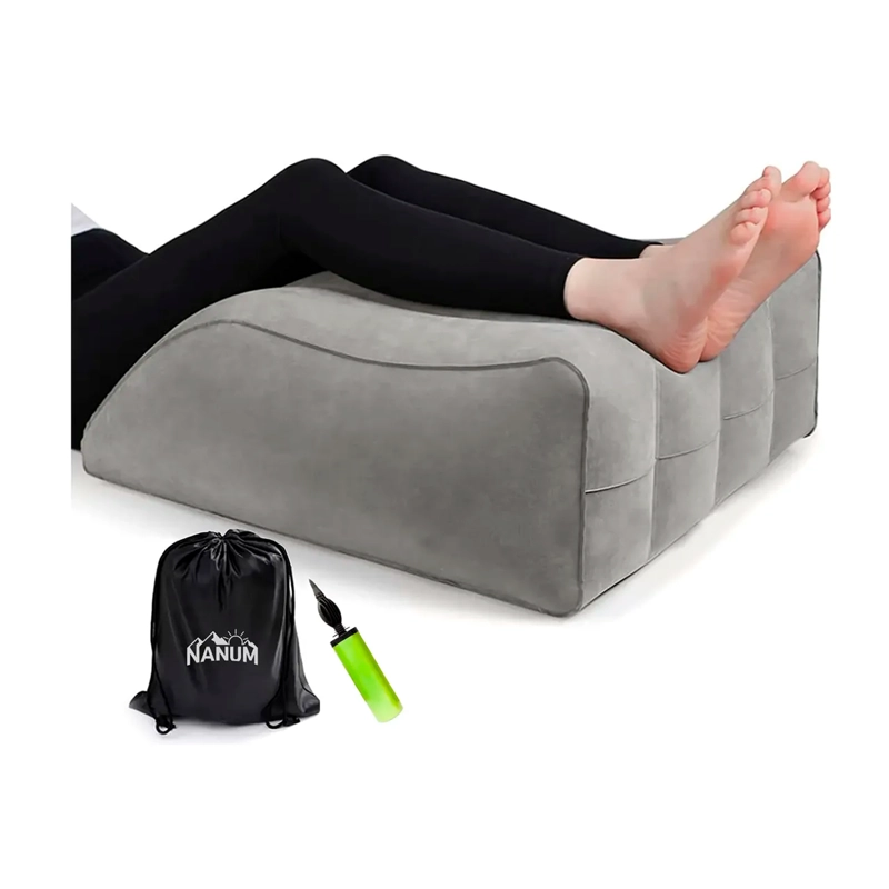 ALMOHADA CUÑA ELEVACION DE PIERNAS COJIN INFLABLE RELAJANTE - 1