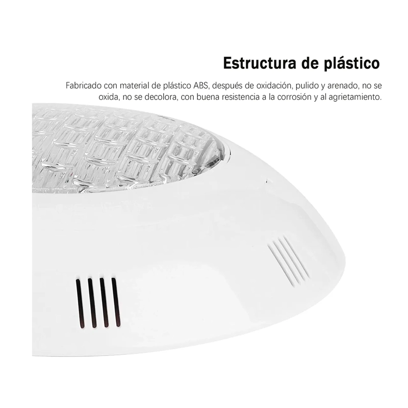 FOCO LED PISCINA SUBACUATICO 18W LUZ CALIDA SOBREPONER - 2