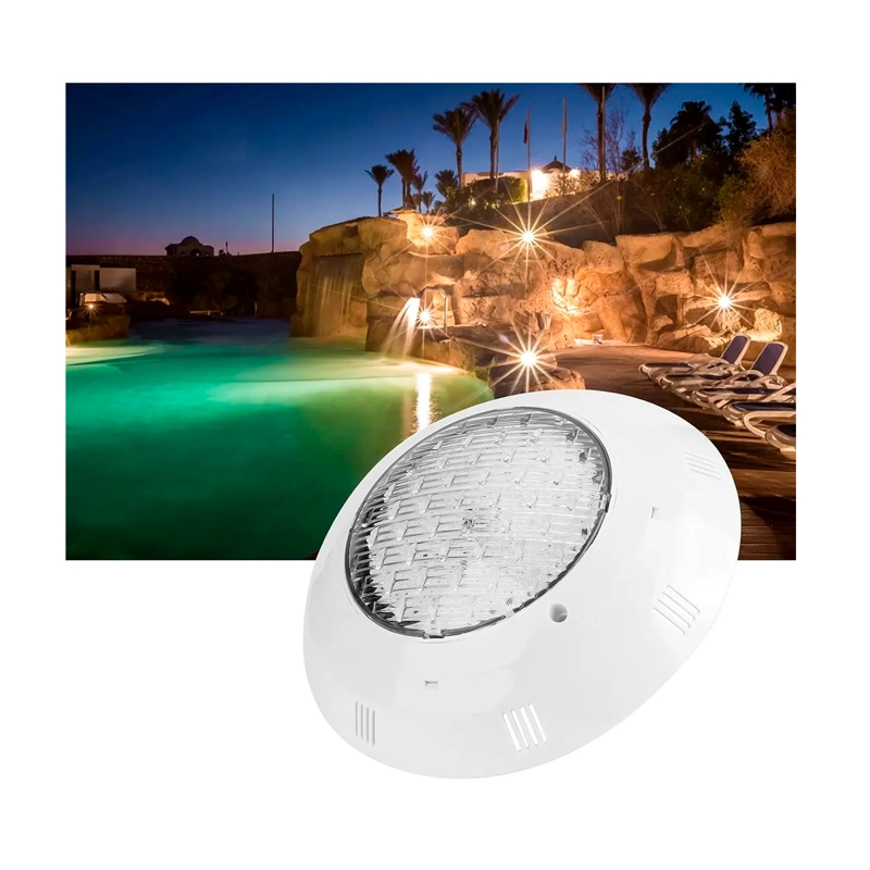 FOCO LED PISCINA SUBACUATICO 18W LUZ CALIDA SOBREPONER - 6