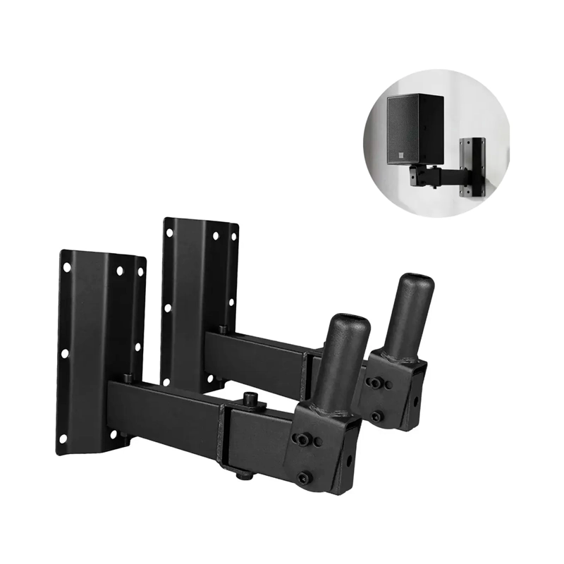 2PCS SOPORTE PARA PARLANTE MURO PARED AJUSTABLE EXTENSIBLE - 1