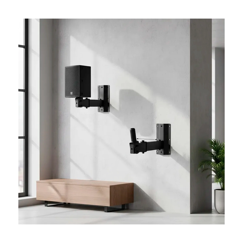 2PCS SOPORTE PARA PARLANTE MURO PARED AJUSTABLE EXTENSIBLE - 7