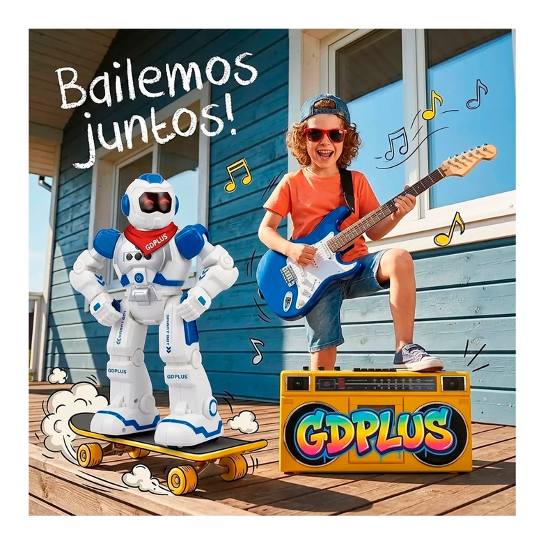 ROBOT INTELIGENTE PARA NIÑOS SMART CONTROL REMOTO/GESTOS - 3