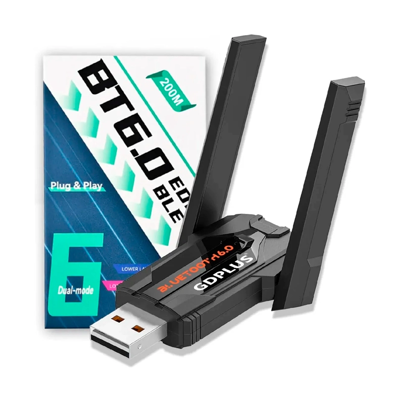 ADAPTADOR USB BLUETOOTH 6.0 COMPATIBLE DUAL-MODE - 1