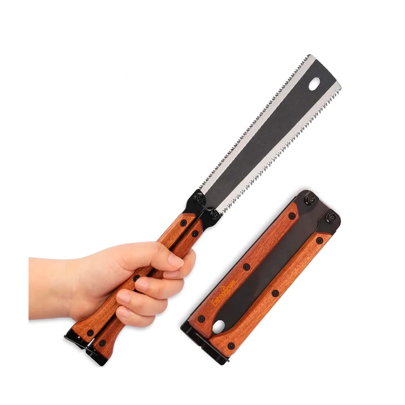 SERRUCHO SIERRA JAPONES PLEGABLE DOBLE FILO TIPO MARIPOSA - 1