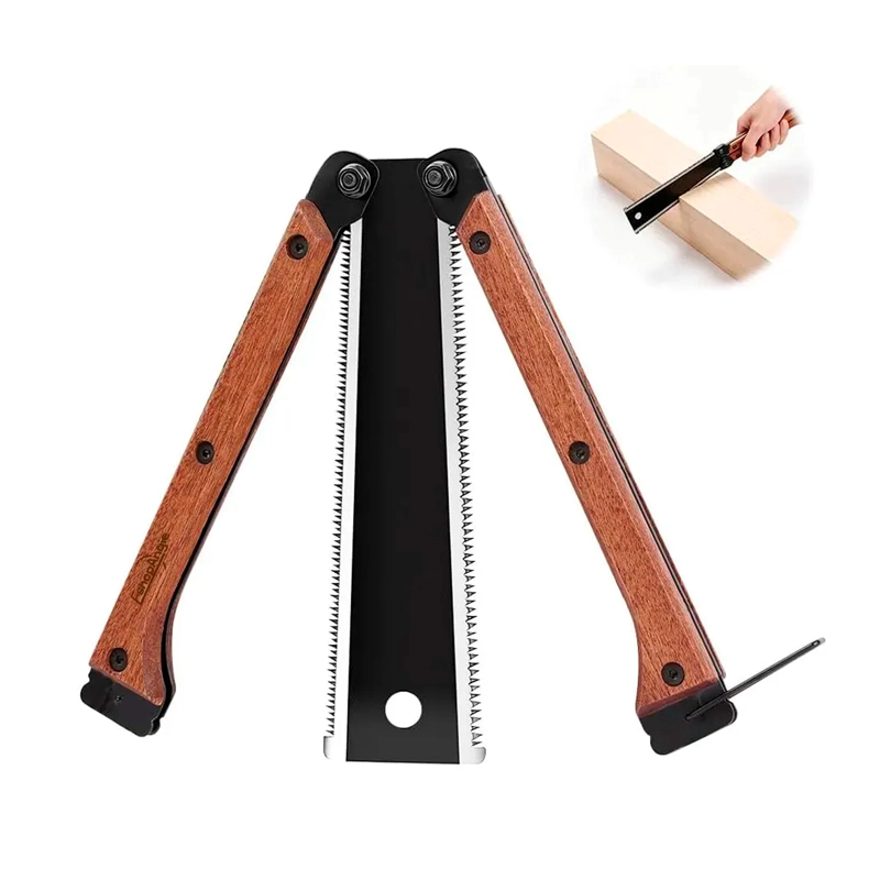 SERRUCHO SIERRA JAPONES PLEGABLE DOBLE FILO TIPO MARIPOSA - 3