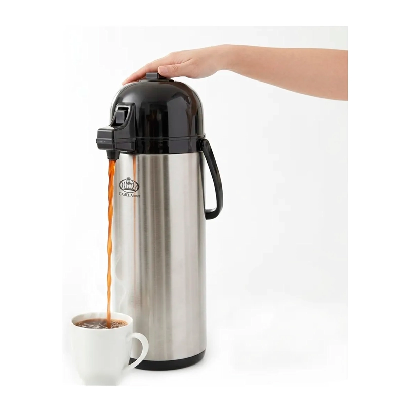 TERMO DISPENSADOR ACERO 1.9LTS SIFON AGUA CALIENTE CAFE TE - 1