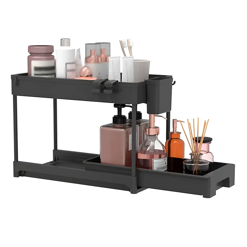 ORGANIZADOR MULTIFUNCIONAL DE COCINA BAÑO ESTANTE DESLIZANTE - 1