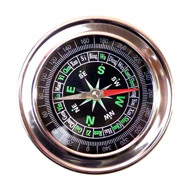 BRUJULA ACERO INOXIDABLE 77MM X 14MM - 1