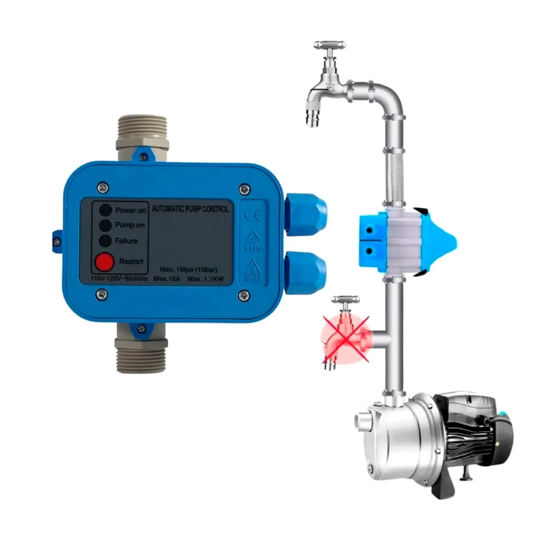 CONTROLADOR DE PRESION PARA BOMBA DE AGUA - 3