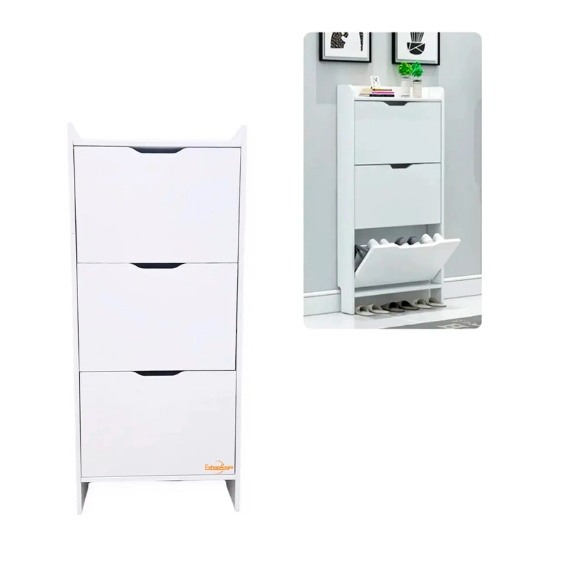 ORGANIZADOR MUEBLE ZAPATERO CAJONERA PARA ZAPATOS 3 NIVELES - 2