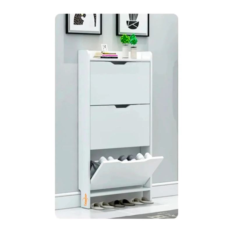 ORGANIZADOR MUEBLE ZAPATERO CAJONERA PARA ZAPATOS 3 NIVELES - 3