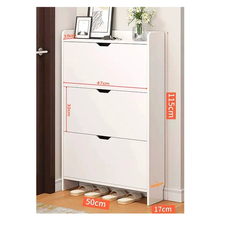 ORGANIZADOR MUEBLE ZAPATERO CAJONERA PARA ZAPATOS 3 NIVELES - 9