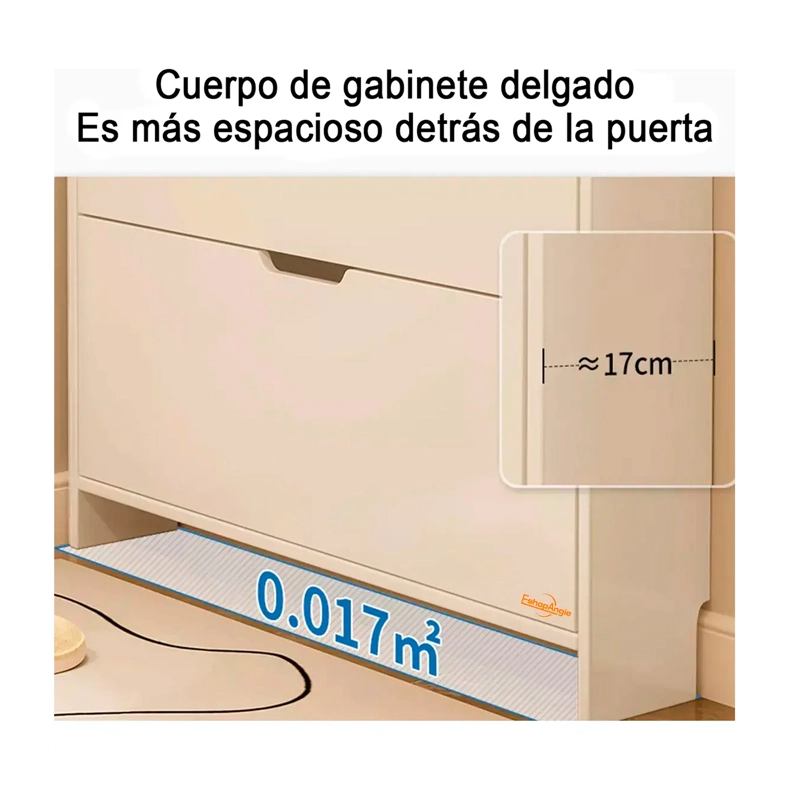 ZAPATERO MUEBLE CAJONERA ORGANIZADOR PARA ZAPATOS 2 NIVELES - 2