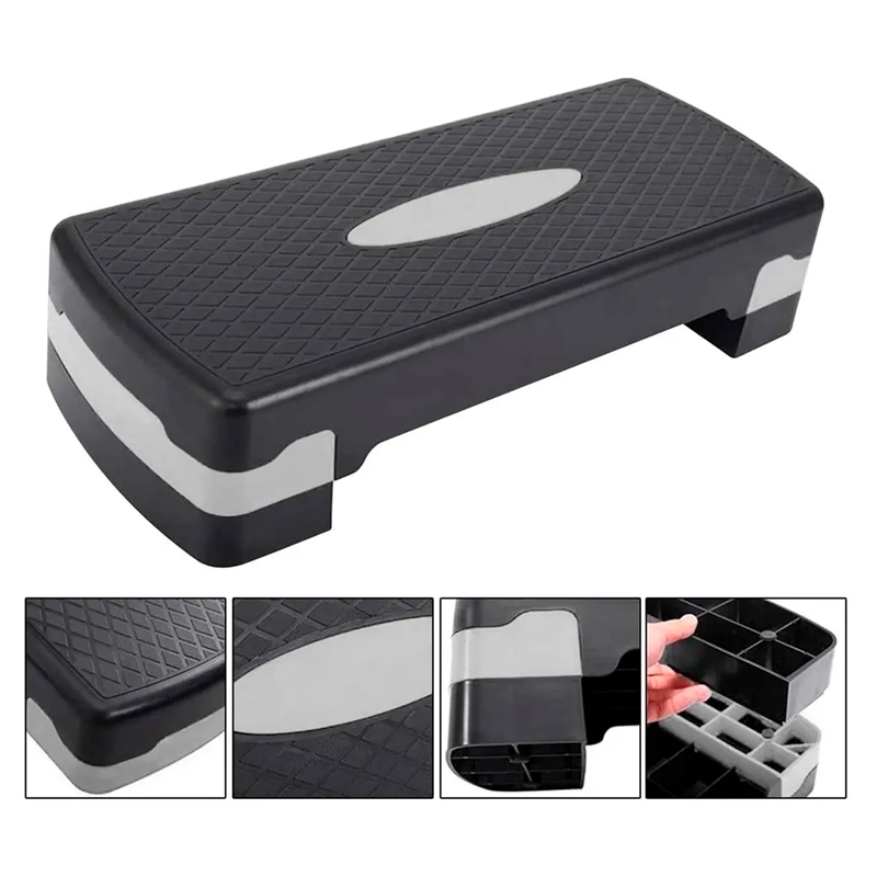 STEP AEROBICO 2 NIVELES ANTIDESLIZANTE PILATES FITNESS - 5