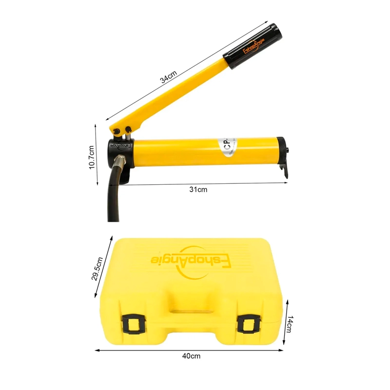 KNOCK OUT SACABOCADOS PERFORADORA HIDRAULICA DE TABLEROS 10T - 8
