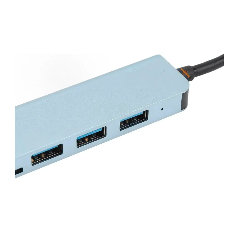 HUB ADAPTADOR USB TIPO C 8 EN 2 PARA MAC MACBOOK WINDOWS - 2
