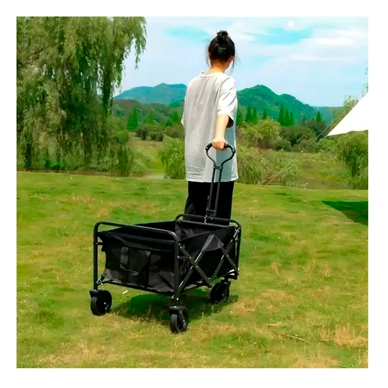 CARRITO PARA COMPRAS PLEGABLE IDEAL PARA EL CAMPING - 4