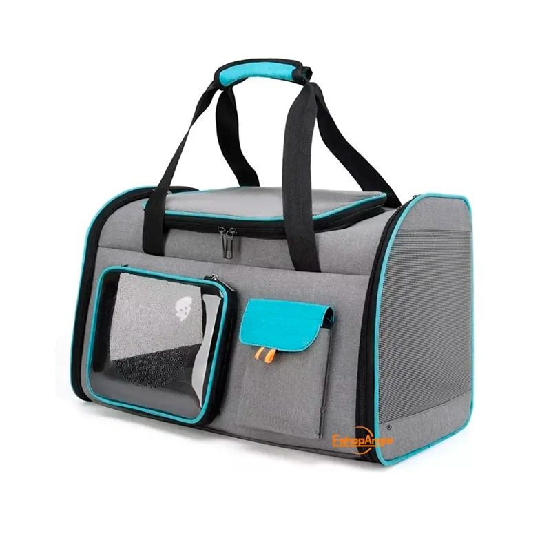 BOLSO TRANSPORTADOR PARA MASCOTA VIAJE MOCHILA TRANSPIRABLE - 1