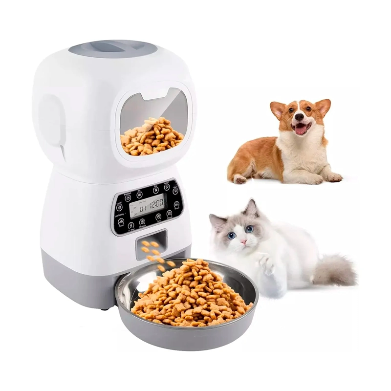 DISPENSADOR AUTOMATICO DE ALIMENTOS PARA MASCOTAS - 1