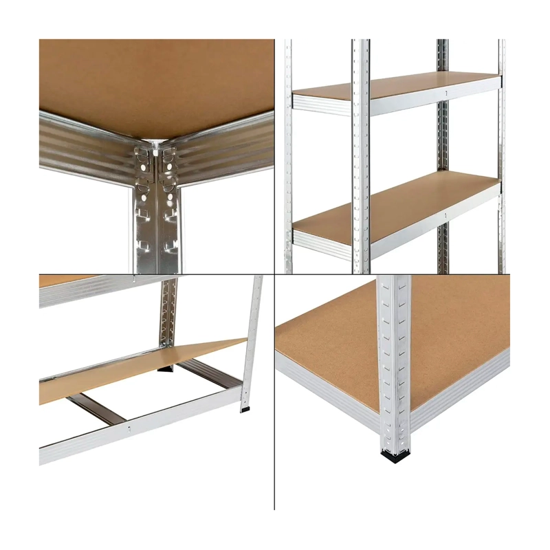 ESTANTE RACK METALICO GALVANIZADO180 X 90 X 40 5 NIVELES - 2