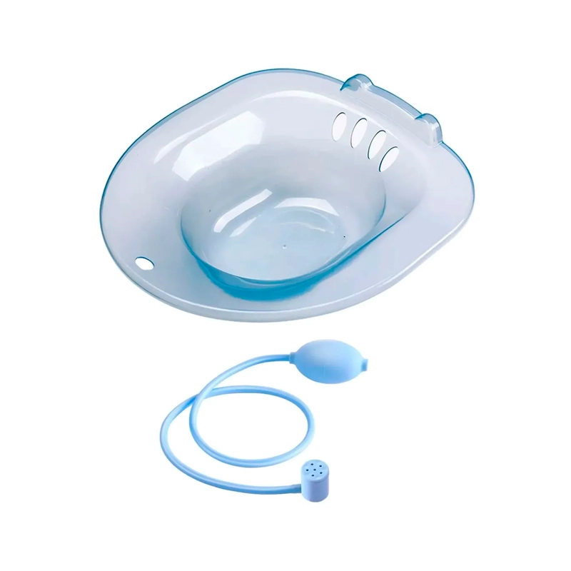 BAÑO ASIENTO BIDET PORTATIL POSTPARTO HEMORROIDES HIRRIGADOR - 1