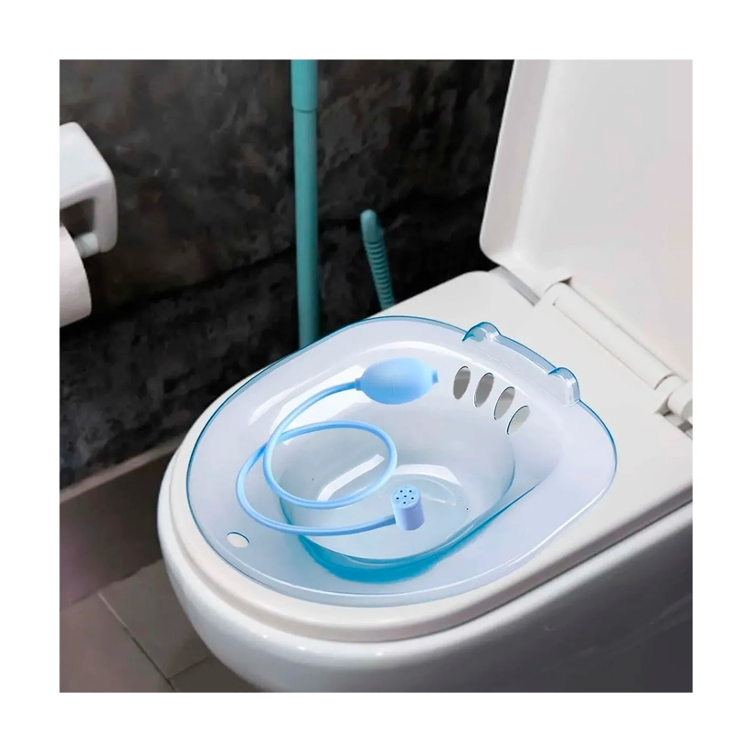 BAÑO ASIENTO BIDET PORTATIL POSTPARTO HEMORROIDES HIRRIGADOR - 8