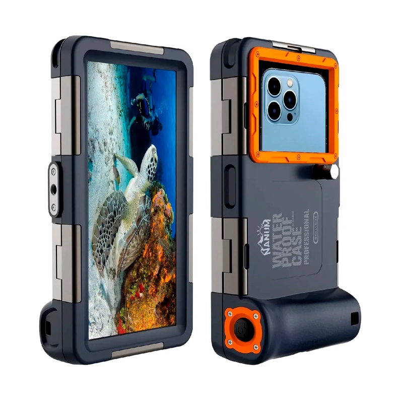 CARCASA CELULAR IMPERMEABLE SUMERGIBLE DE BUCEO DE 15 MTS - 1