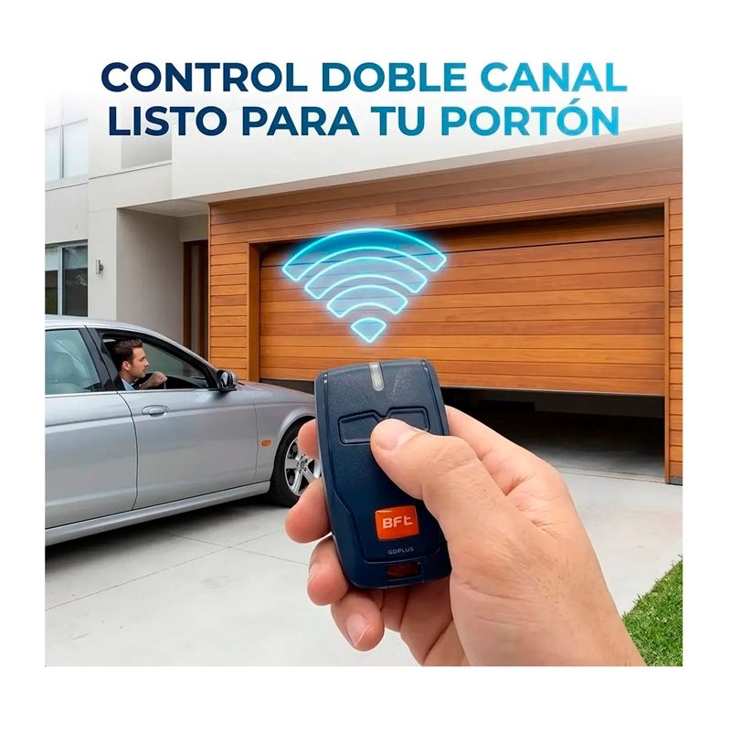 CONTROL REMOTO MITTO PARA PORTON 2 BOTONES - 2
