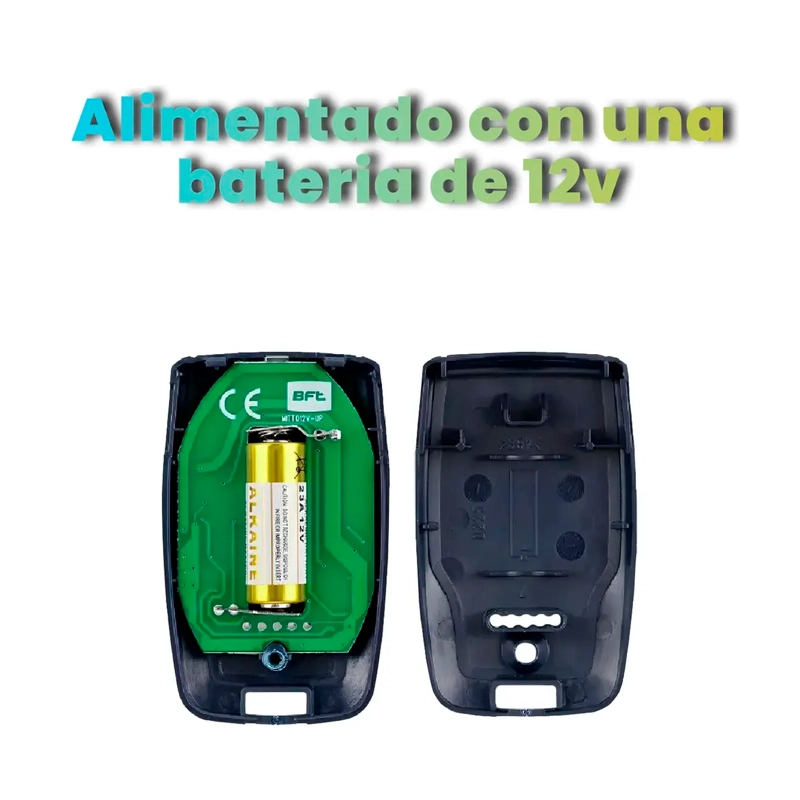 CONTROL REMOTO MITTO PARA PORTON 2 BOTONES - 4