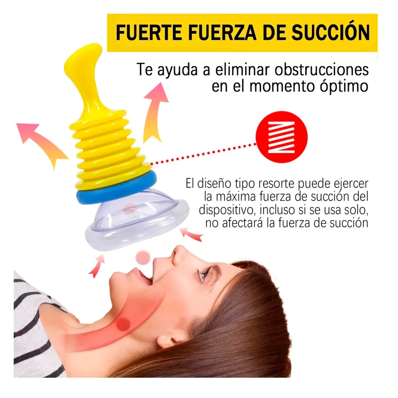 DISPOSITIVO EMERGENCIA ANTIASFIXIA ATRAGANTAMIENTO RESCATE - 3