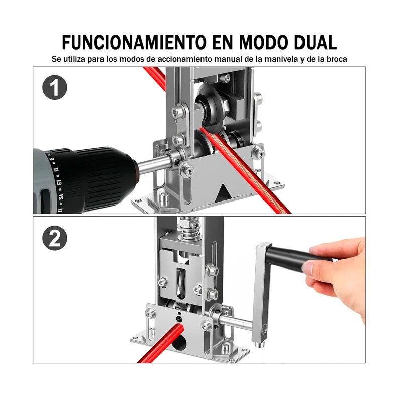PELACABLES MANUAL Y PARA TALADRO MAQUINA PELADOR DE CABLES - 5