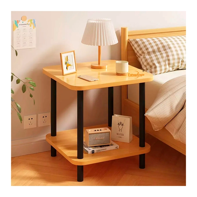 MESA DE CENTRO MINIMALISTA MADERA SALA DE ESTAR AUXILIA - 7