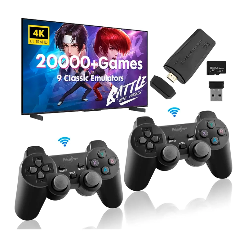 GAMER STICK 4K M8 LITE PARA TV CON MAS DE 20000 JUEGOS - 2