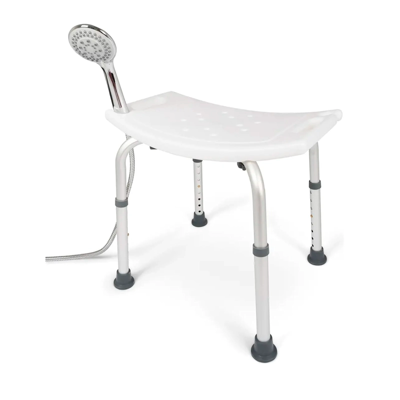 SILLA ASIENTO DE DUCHA SEGURIDAD ANTIDESLIZANTE REGULABLE - 2