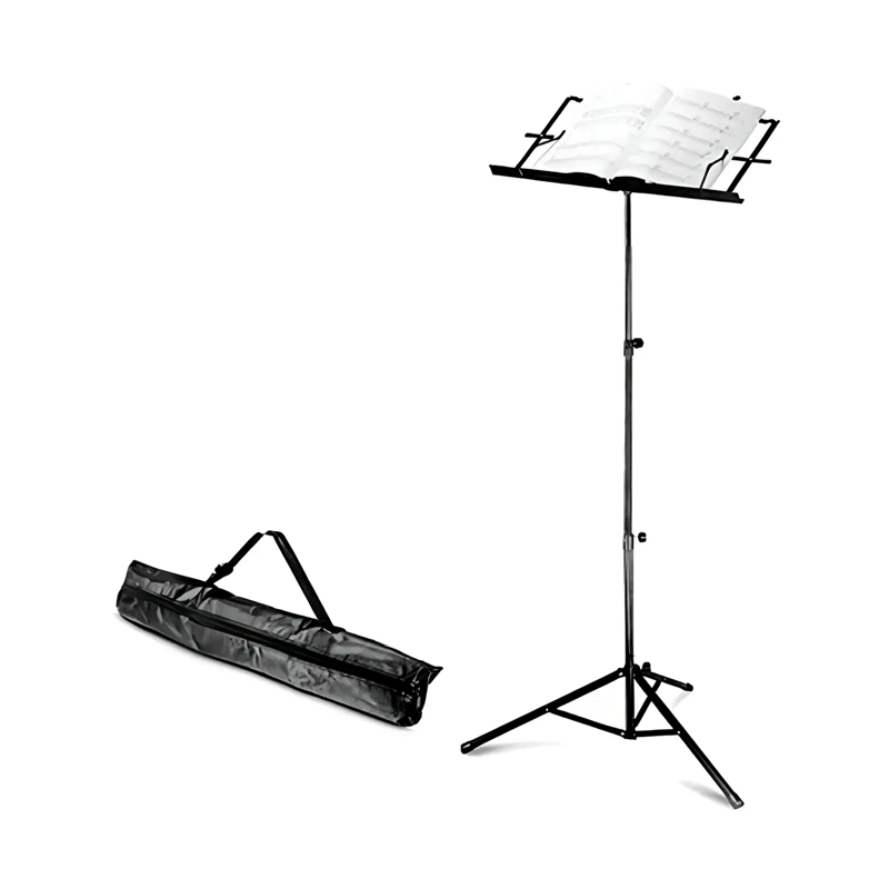 ATRIL DE PARTITURA TRIPODE ALTA CALIDAD CON ALTURA REGULABLE - 2