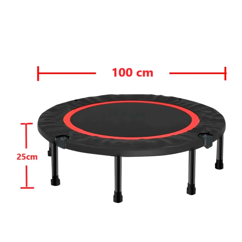TRAMPOLIN HOME FITNESS PLEGABLE 100CM CAMA ELASTICA PORTATIL - 2