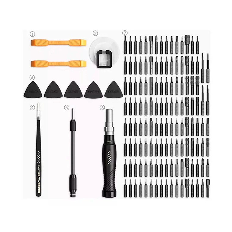 SET DESTORNILLADOR DE PRECISION JUEGO 145 PIEZAS - 3