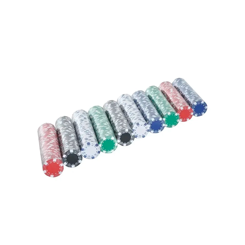 SET POKER PROFESIONAL 500 FICHAS 11,5GR + MALETA ALUMINIO - 2