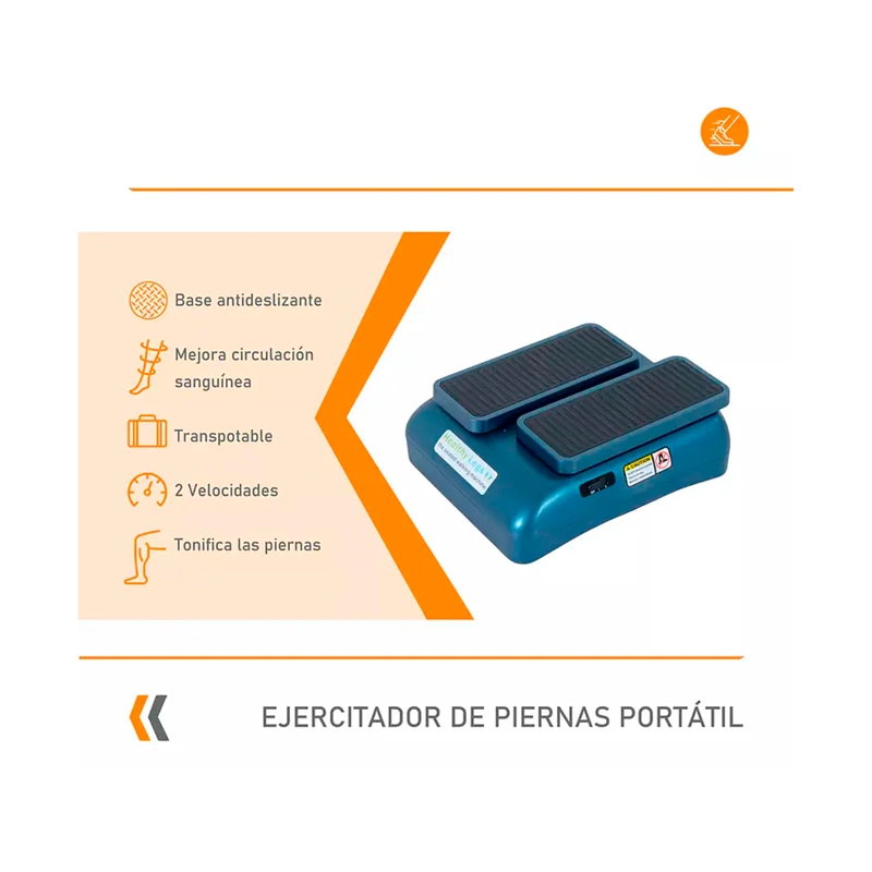 EJERCITADOR DE PIERNAS PORTATIL CARDIOVASCULAR FISIOTERAPIA - 2