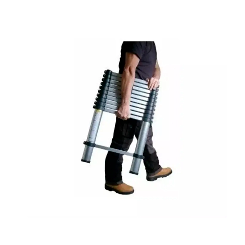 ESCALERA TELESCOPICA SOPORTA 150KG ALUMINIO RETRACTIL 3.2 M - 2