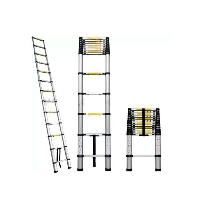 ESCALERA TELESCOPICA SOPORTA 150KG ALUMINIO RETRACTIL 3.2 M - 4