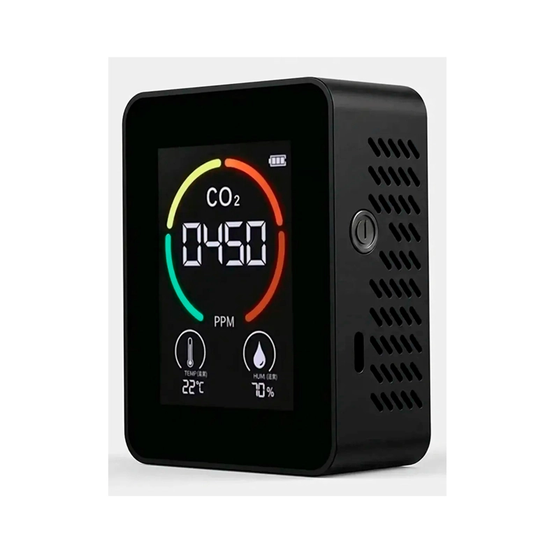 MONITOR DE CALIDAD DEL AIRE CO2 DETECTOR DE DIOXIDO DE CARBONOO - 1